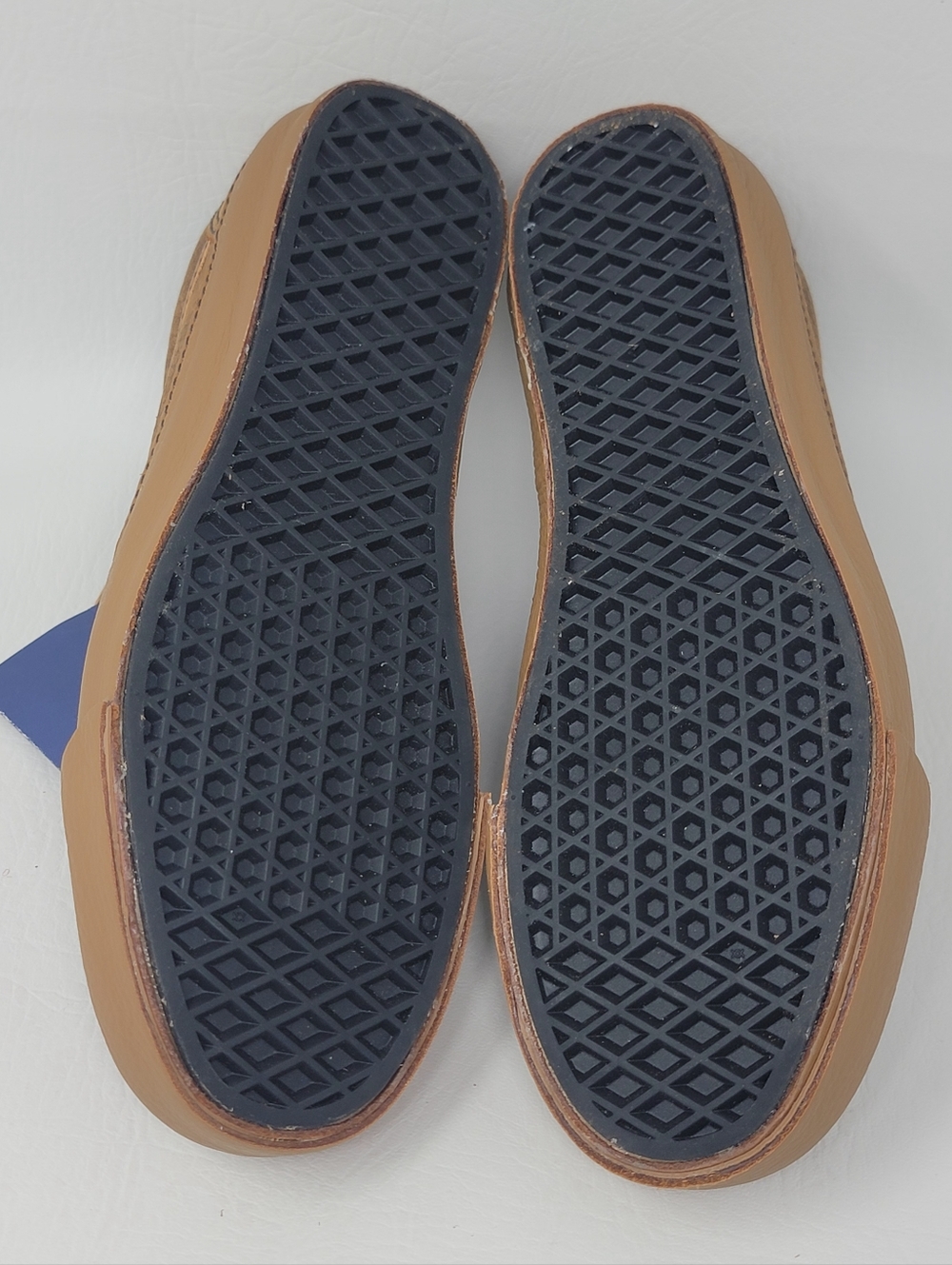 Vans Premium Old Skool Shoe Lifestyle Icon Leather Sneakers Men's Size 8 New - Picture 9 of 11
